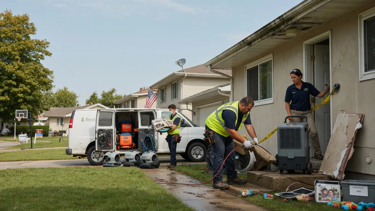 Water Damage Restoration in Mott, ND near me